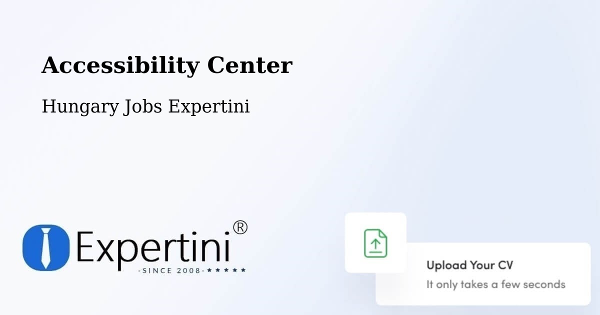 Accessibility Center - Hungary Jobs Expertini